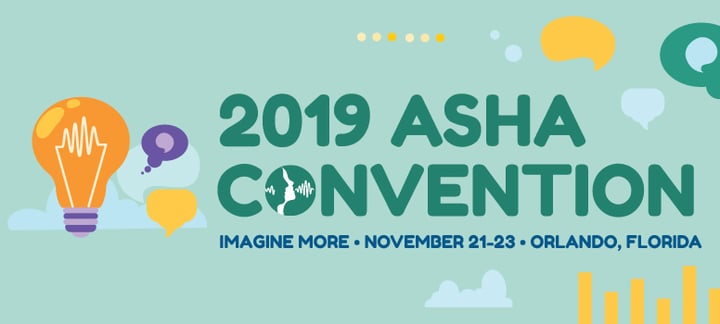 IVS will be at the 2019 ASHA Convention in Orlando, FL (November 21 – 23)