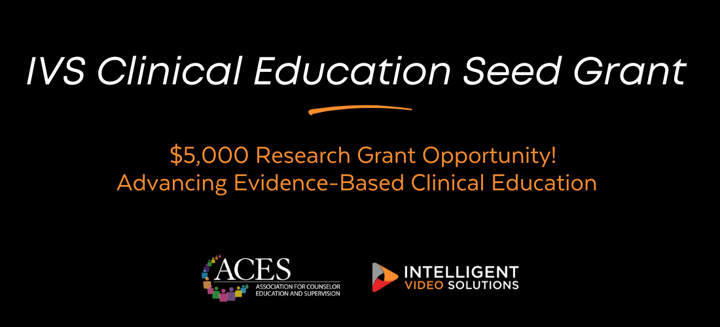 Intelligent Video Solutions and ACES Announce $5,000 Research Grant to Advance Counselor Education